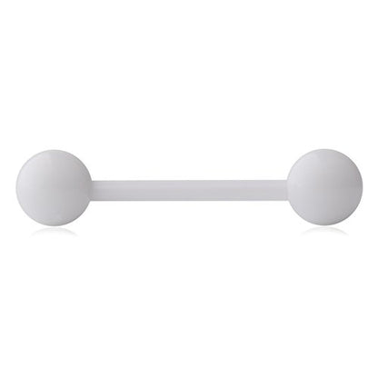 14G 16mm Acrylic Nipple Tongue Barbell Ring Body Piercing Jewelry Retainer 2-6PCS - color: 6PCS - Mix Color 3#