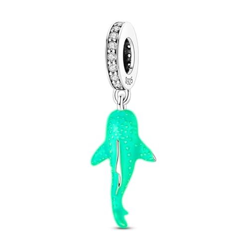 LNQOBU 925 Sterling Silver Charms Color-changing Chameleon Dangle Charm Beads Glow in the Dark Charme fits Pandora Bracelets and Necklace Jewelry Gift for Women - style: Glow in the dark 1727
