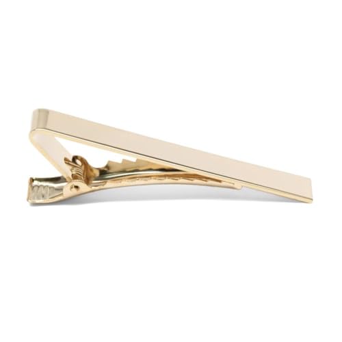 tiemart Tie Bar - style: Gold Skinny