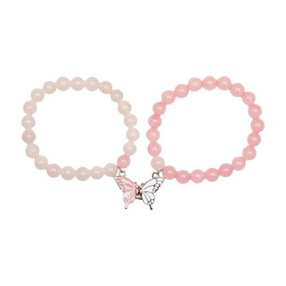 YGLINE Tree of Life Yoga Healing Stone Bracelets,Multilayer Lotus Chakra Stone Reiki Bracelet Sets,Anxiety Crystal Natural Stone,for Women Stress Relief - color: butterfly 1