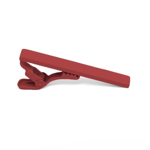tiemart Tie Bar - style: Red
