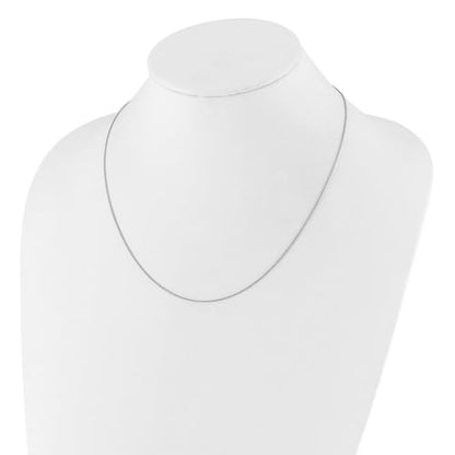 JewelryWeb 0.95mm 925 Sterling Silver Polished Lobster Claw Closure Adjustable Rolo Chain Necklace Chain Necklace for Women and Men - size: 30 inches
