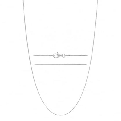 KISPER 925 Sterling Silver Snake Chain Necklace for Women and Men Thin | Made in Italy, 1mm, 16-30 inches, anti-tarnish, hypoallergenic, secure lobster clasp