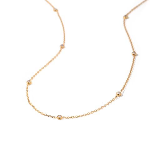 Unisex Celestial Gold Pendant Necklaces, Sun/Moon/Star/Angle Celestial Elements Unisex Choker Gold Lover Chains for Men and Women Jewelry - color: Layer - Gold Chain #1