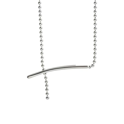 925 sterling Silver Lariat Necklace, Punk Silver Lariat Necklace For Women, Charm Copper Beaded Chain Necklace Y Shape Jewelry, long necklaces for women boho, drop necklaces for women
