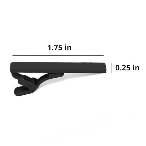 tiemart Tie Bar - style: Black