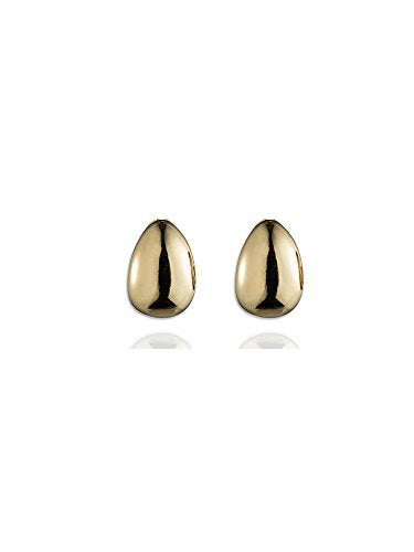 Anne Klein Women's Tear Drop Hoop Earrings, Layered Statement Fashion Jewelry for Everyday and Evening Wear - color: Gold