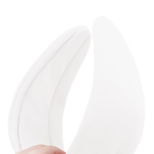 YISSION White Knotted Headband Wide Headbands for Women Non Slip Head Band Fashion Top Knot Hairband Hair Accessories for Women Girls - color: White