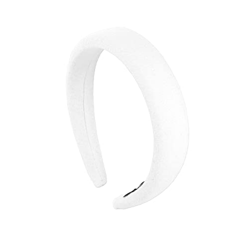 Padded Headband for Women for Women (White) - color: White
