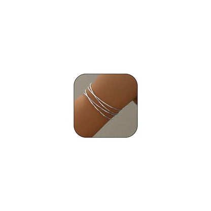 Harry and Henry Arm Cuff Gold Upper Arm Jewelry for Women Adjustable Open Cuff Bangle Bracelets Armband Jewelry Summer Outfits for Women 2026 - color: A:Silver Arm Cuff