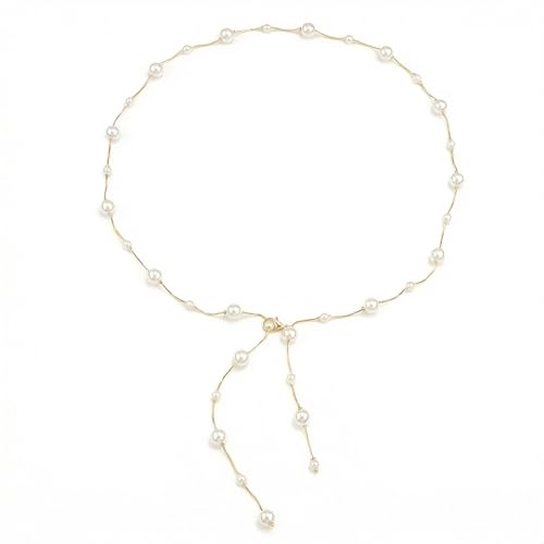 Waist Chain for Women - Silver Body Chain Crystal Body Jewelry, Stylish Adjustable Belt for Summer Beach Bikini Rave Festival Outfit Accessories - color: Gold-3