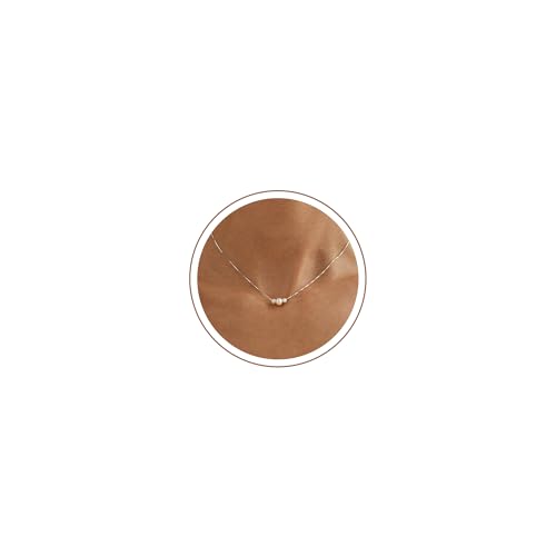 Gold Pearl Necklaces for Women Trendy, 14K Gold Plated Dainty Necklace Simple Layered Pearl Necklaces for Women Trendy Wedding Birthday Jewelry - color: 2-Silver Three Pearl