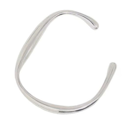 925 Sterling Silver Bangles For Women Handmade Silver Bangles Open Adjustable Bangle Bracelets For Women Silver Open Cuff Bracelets Stackable Wrap Bangles Festival Jewelry Gifts - color: Style 15