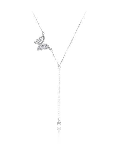 SNGIA 18K Gold Plated Stackable Adjustable Curved Horizontal Bar with CZ Pendant Necklace For Women by SNGIA, Dainty Drop Layered Trendy Birthstone Gemstone Charm Statement Jewelry Gifts, Bohemian Vintage Handmade Unique Cute Thin Skinny Dainty Chain Bead