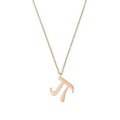 18K Gold Plated Stainless Steel Bee Honeycomb Pendant Necklace, Adjustable Y Lariat Conch/Guitar/Horseshoe Necklace for Women - color: Rose Gold, style: PI