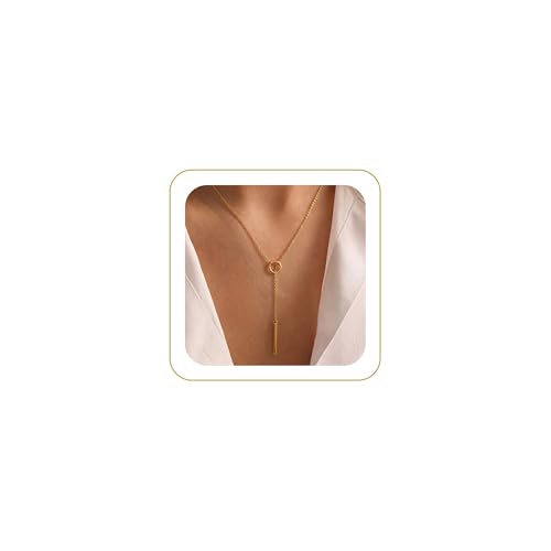 Tewiky Layered Necklaces for Women 14k Gold Plated Chain Necklace Set | Chunky Herringbone/Snake/Rope/Box/Cuban Link Chain for Women, Layering Stack Choker Necklace, Dainty Jewelry Set Non Tarnish - color: Gold--style P