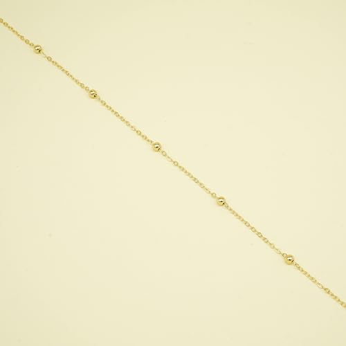 14K Gold Plated Belly Chain for Women, Boho Bikini Waist Jewelry | Adjustable Fit, Dainty Layered Look, Pearl, Shell & Starfish Options, Boho Body Jewelry, Beach, Vacation - color: Gold-Plated 4