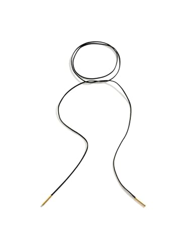 Bravace Bow Chocker Necklace for Women with Adjustable Layered Velvet Lace Collar Sexy Long Wrap Rope Gothic Choker for Party Cosplay or Daily Wear Jewelry Gift - color: Black