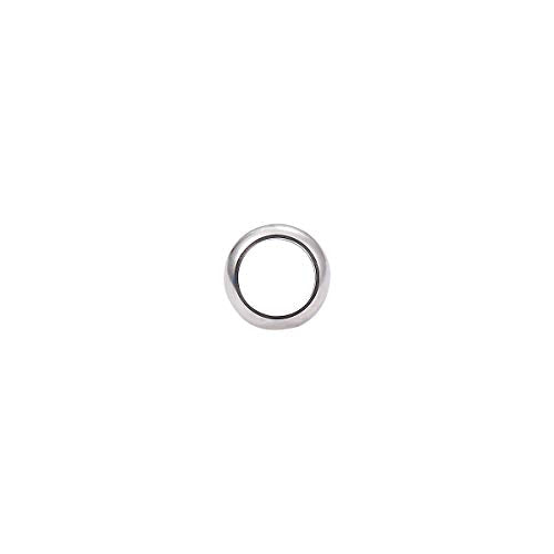 Stainless Steel Spacer Beads 2.5x1mm Rondelle Loose Charm Caps Beads for DIY Jewelry Making 100pcs with 1.5mm Hole - color: 2.5x1mm 1.5mm