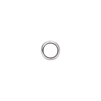 Stainless Steel Spacer Beads 2.5x1mm Rondelle Loose Charm Caps Beads for DIY Jewelry Making 100pcs with 1.5mm Hole - color: 2.5x1mm 1.5mm