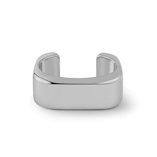 Chunky Acrylic Square Opening Cuff Bracelet for Women,Vintage Punk Geometric Glossy Statement Bracelet,Trendy Party Banquet Jewelry Accessories Gifts