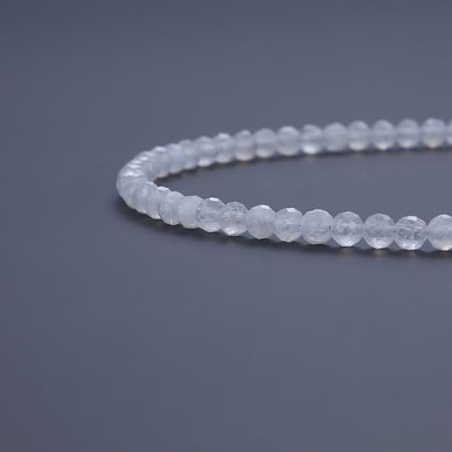 COAI Beach Waterproof Anklet for Women, Black Tourmaline Moonstone Amethyst Beaded Anklet for Women - style: Moonstone