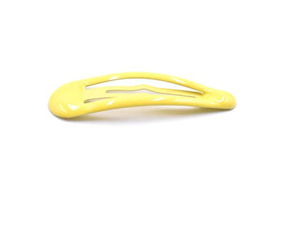 Art&Beauty 10 Pairs Colorful Glossy Snap Prong Clips Bendy Hair Clips Barrettes for Ladies Girls Women Adults Hair Bow By Art&Beauty