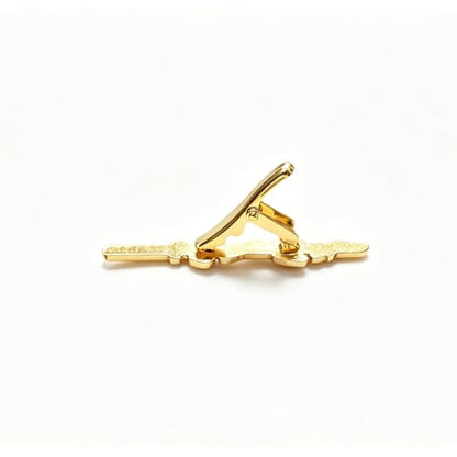Anime Sword Enamel Tie Clips for Men, Gold-Tone, Anime Theme, Set of 9 Designs - color: Rengoku