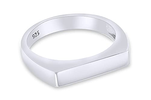 AFFY Stackable Signet Ring 14K Gold Plated Sterling Silver