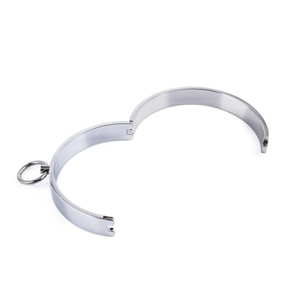 Trendy Women Fashion Chokers, Polish Shinning Stainless Steel Necklace, Punk Choker Collars with O Ring for Bold Style