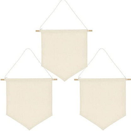 3pcs Cotton Canvas Wall-Mounted Brooch,Wall Hanging Jewelry Display Storage Set for Pin and Brooch Collections (D) - color: D