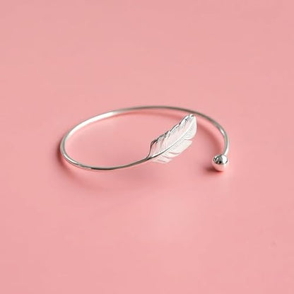 925 Sterling Silver Bracelet Plated Cuff Bangle Bracelet Fashionable Multi-layer Cross Wire Bangle Bracelet Open Adjustable Wide Cuff Bracelet for Teen Girls Fashion Jewelry - color: 10
