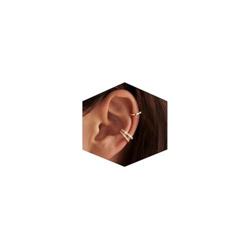 Ear Cuffs Non Piercing Ear Cuff Earrings for Women Gifts Trendy Stuff Clip on Cartilage Earrings Stacks Fake Earrings Jewelry Gifts - color: A2:clip on earrings A