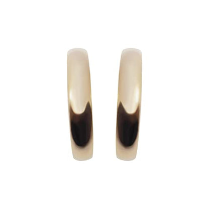 Women's Twisted Invisible Hoop Clip On Earrings Gold Silver Textured Comfortable Non Pierced Earrings - color: Hoop2 Gold
