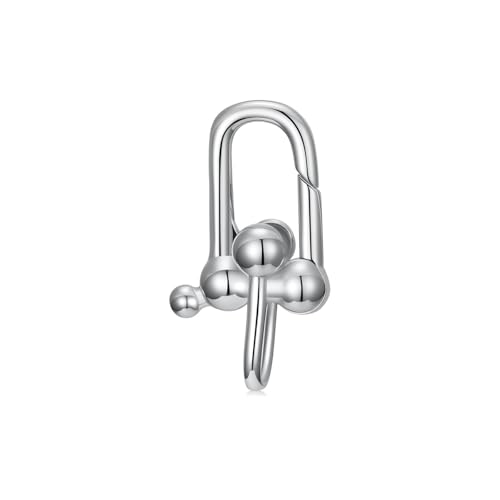 925 Sterling Silver Double Opening Lobster Clasp, Necklace Bracelet Anklet Jewelry Extender Clasp for DIY Jewelry Making (Style 7) - style: style 7