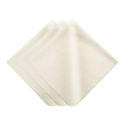PATIKIL 3Pcs Soft Eyeglass Cloths, 15.8 x 15.8 Electronics Microfiber Cleaning Cloths Eyeglass Cleaning Fabric for Lens Wipes Glasses Cleaner Jewelry LCD Screens Cameras, Beige - color: Beige