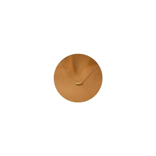 LLWOM Gold Necklace for Women-14k Gold Plated Infinity Necklace Star Of David Necklace Evil Eye Cross Pendants Heart Dainty Gold Necklace For Women - color: Gold-Bead Box