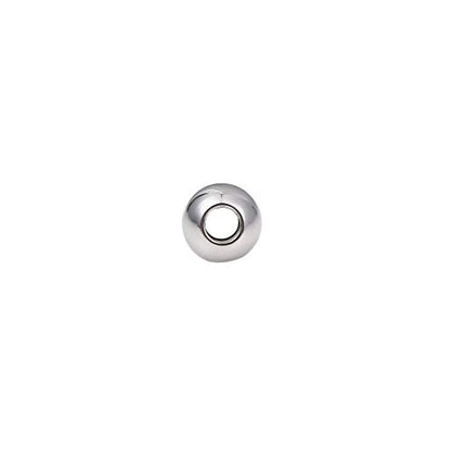 Stainless Steel Spacer Beads 6x5mm Round Loose Charm Caps Beads for DIY Jewelry Making 100pcs with 2.5mm Hole - color: 6x5mm 2.5mm