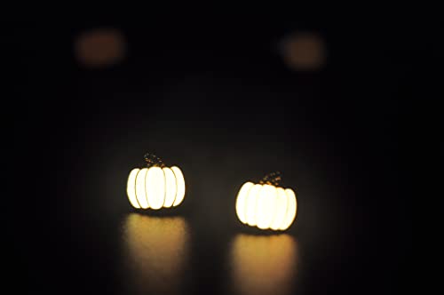 Earrings Holy Stud Earrings for Girls/Women, Sliver Gold Wedding Earrings for Bridesmaids - color: Pumpkin|Luminous