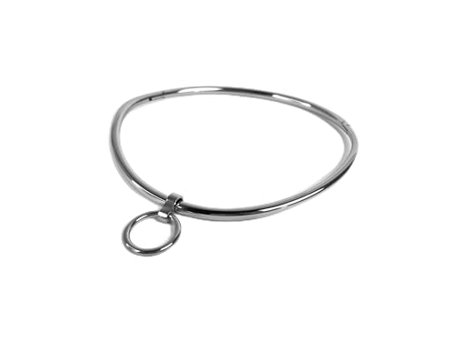 6mm Curved Locking Eternity Collar Polished Stainless - size: 17" (Inside Circumference)