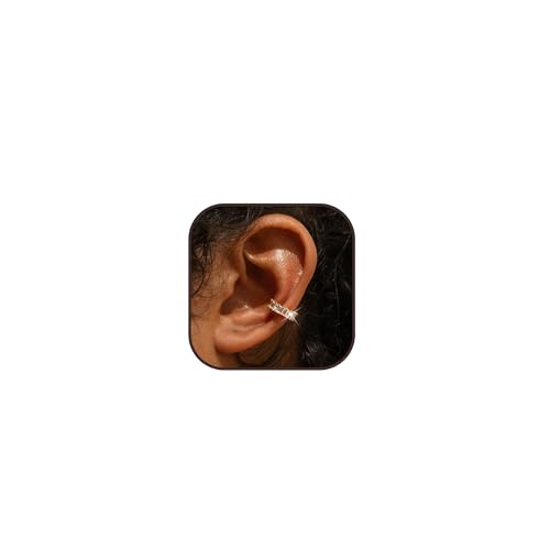 Ear Cuffs Non Piercing Ear Cuff Earrings for Women Gifts Trendy Stuff Clip on Cartilage Earrings Stacks Fake Earrings Jewelry Gifts - color: A2: 2pcs thin ear cuff silver