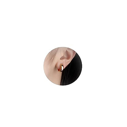 Claw Earrings 14K Gold Plated Cuff Earrings Hypoallergenic Wrap Ear Cuffs Earrings Half Hoop Stud Earrings Jewelry Gifts - color: GD1