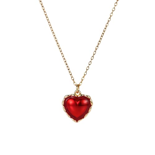 Heart Pendant Necklace – Dainty & Minimalist Style for Daily Wear - style: Modern Minimalist