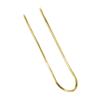 Gem Avenue 14k Yellow Vermeil Snake Chain Anklet Bracelets - size: 10 Inch