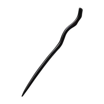 Hair Sticks for Buns 9.0" Ebony Hair Chopsticks for Women Long Hair Simply Wooden Hair Pin sticks (1-Ebony 9") - color: 1-Ebony 9"