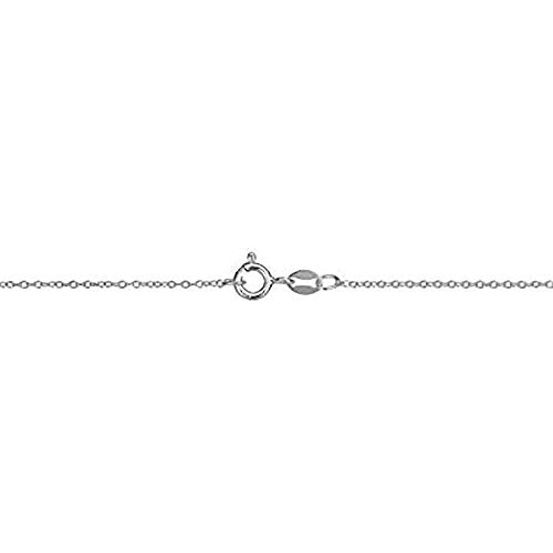 925 Sterling Silver O Chain Necklace Pendant Adjustable 0 Chain Necklace - size: 16