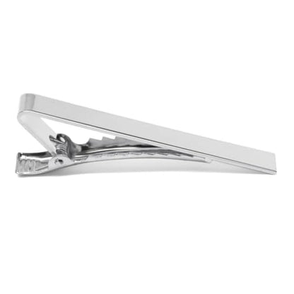 tiemart Tie Bar - style: Silver