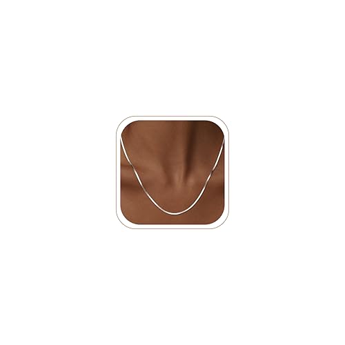 WomenGifts 14K Gold Silver Plated Herringbone Necklace for Women, Dainty Snake Chain Choker, Trendy Simple Long Layered Jewelry Non Tarnish, 3/4/5/8mm,14,16,18,20,22,24,26 Inch Thin & Chunky Options - color: Silver, style: 1.5mm-18inch