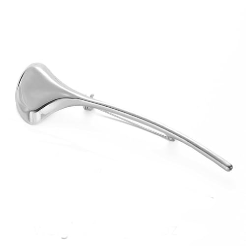 Ginkgo Leaf Brooch for Men Women Gold Silver Minimalist Elegant Lapel Pin for Suit Collar Blazer Coat Wedding - color: Silver