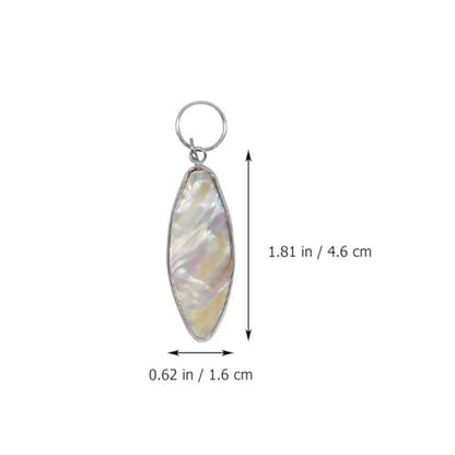 Beaupretty 5pcs Hair Braid Pendants and Dreadlock Rings Mixed Style Decorative Headdress with Ocean Shells Aluminum and Pearl Charms for Men and Women for Festivals and Parties